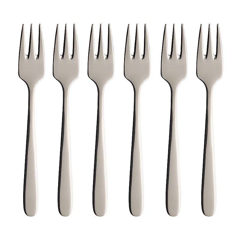 Villeroy & Boch Daily Line Pastry Forks, Set of 6