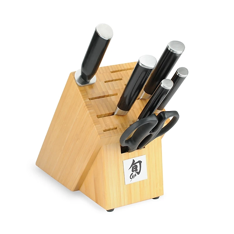 Shun Classic 7-Piece Essential Knife Block Set