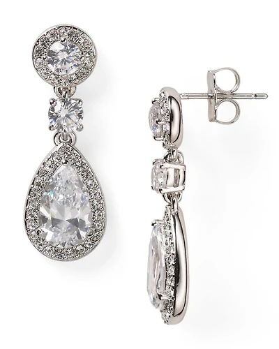 Framed Drop Earrings