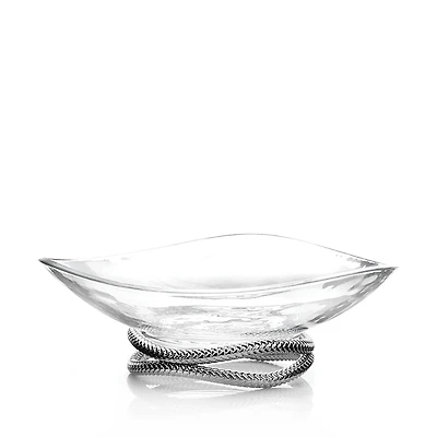 Nambe Braid Collection Centerpiece Bowl