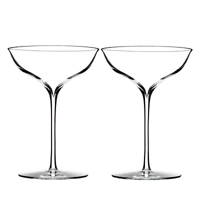 Elegance Champagne Belle Coupe Glass, Pair
