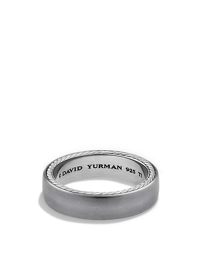 David Yurman Men's Streamline Narrow Band Ring