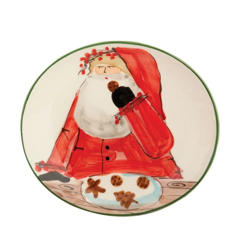 Old Saint Nick Cookie Plate