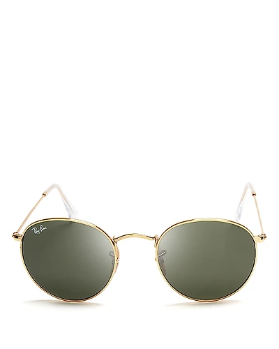 Ray-Ban Icons Round Sunglasses, 50mm