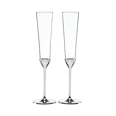 kate spade new york Take the Cake Toasting Flute, Set of 2