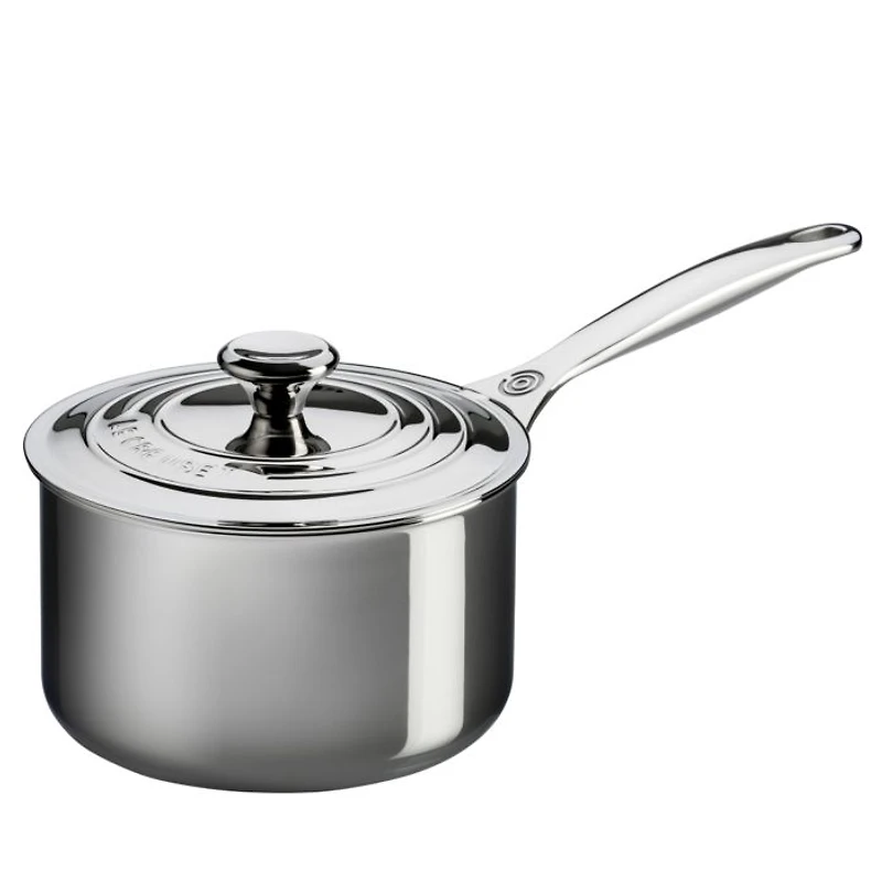 Stainless Steel -Quart Saucepan with Lid