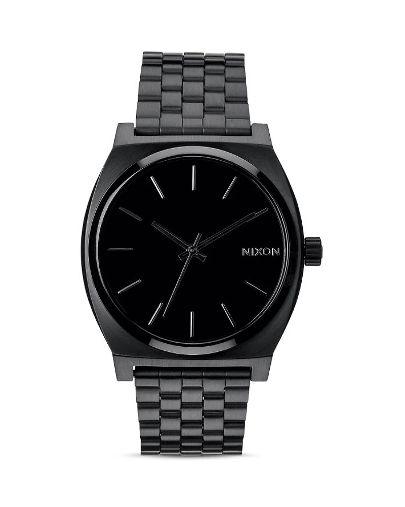 Time Teller All-Black Watch, 37mm