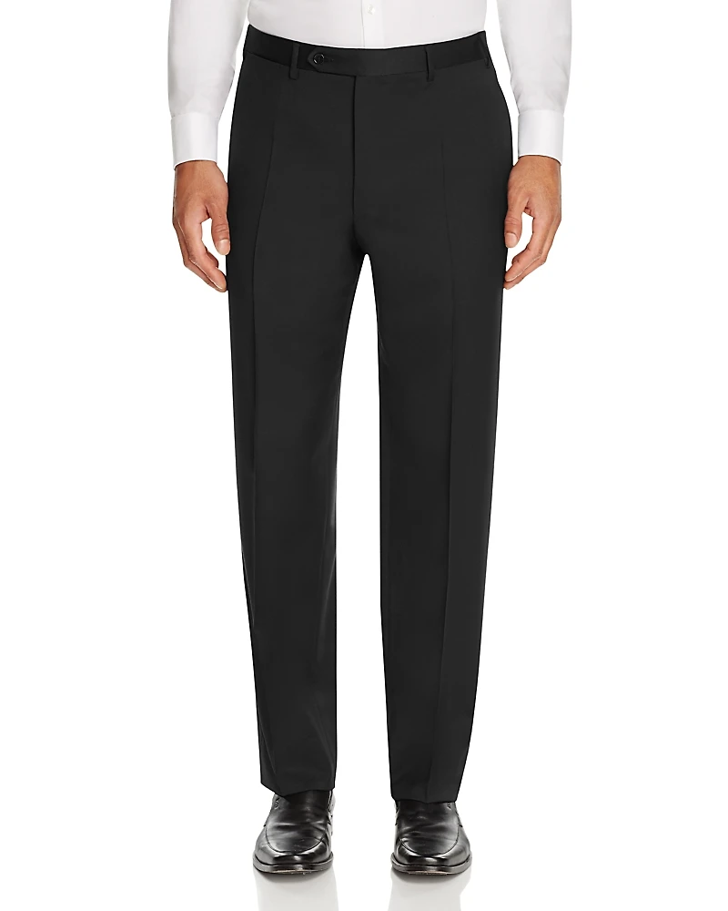 Canali Siena Wool Classic Fit Dress Pants