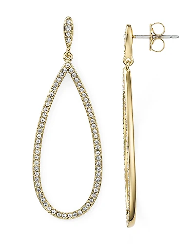 Nadri Pave Drop Earrings