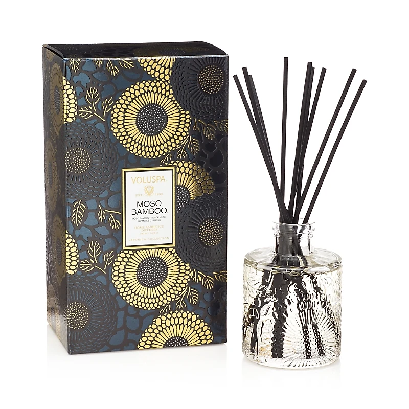 Voluspa Moso Bamboo Reed Diffuser, 3.4 oz.