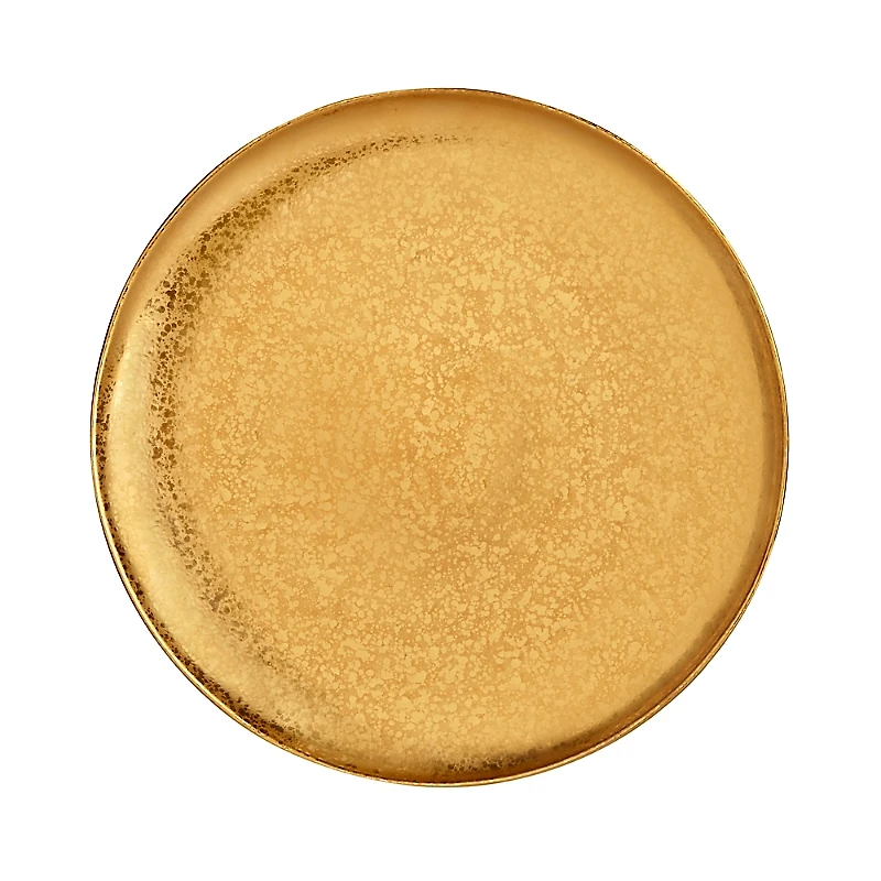 L'Objet Alchimie Gold and Platinum Charger