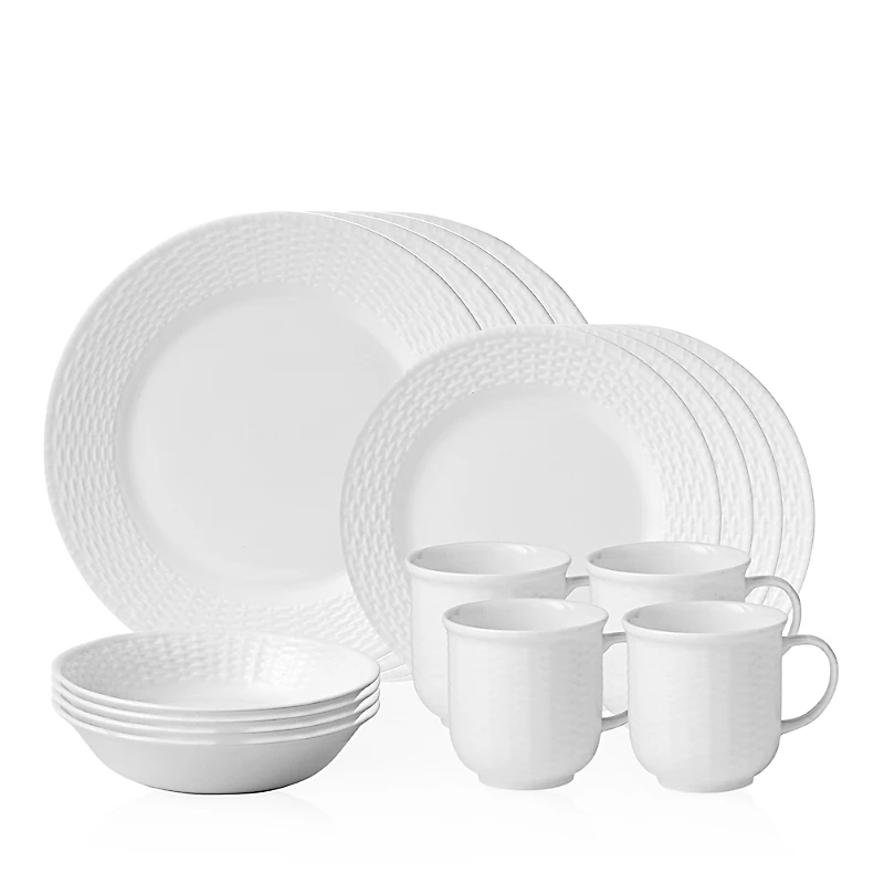 Wedgwood Nantucket Basket 16-Piece Dinnerware Set