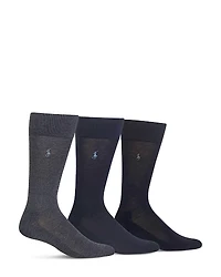 Polo Ralph Lauren Cushioned Crew Socks - Pack of 3