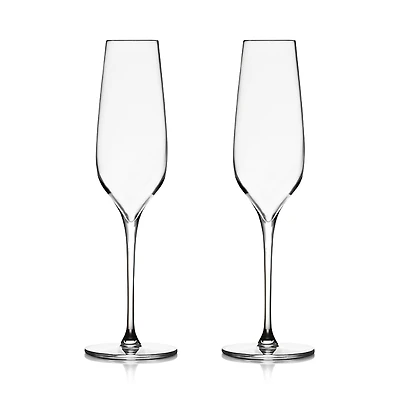 Nambe Vie Champagne Flute, Set of 2