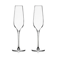 Nambe Vie Champagne Flute, Set of 2