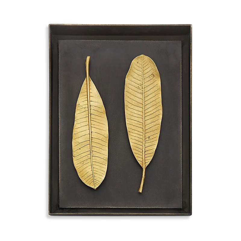 Michael Aram Champa Leaf Shadow Box