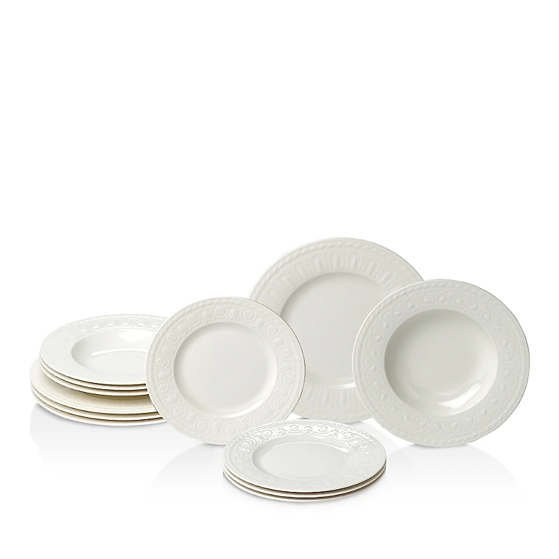 Villeroy & Boch Cellini 12-Piece Dinnerware Set