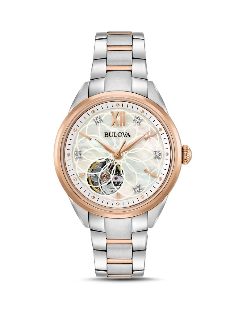 Two-Tone Automatic Watch, 34.5mm