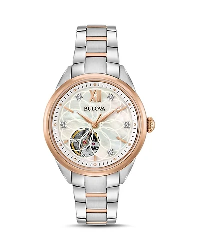 Two-Tone Automatic Watch, 34.5mm
