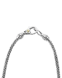 18K Gold and Sterling Silver Diamond Lux Station Necklace, 16"