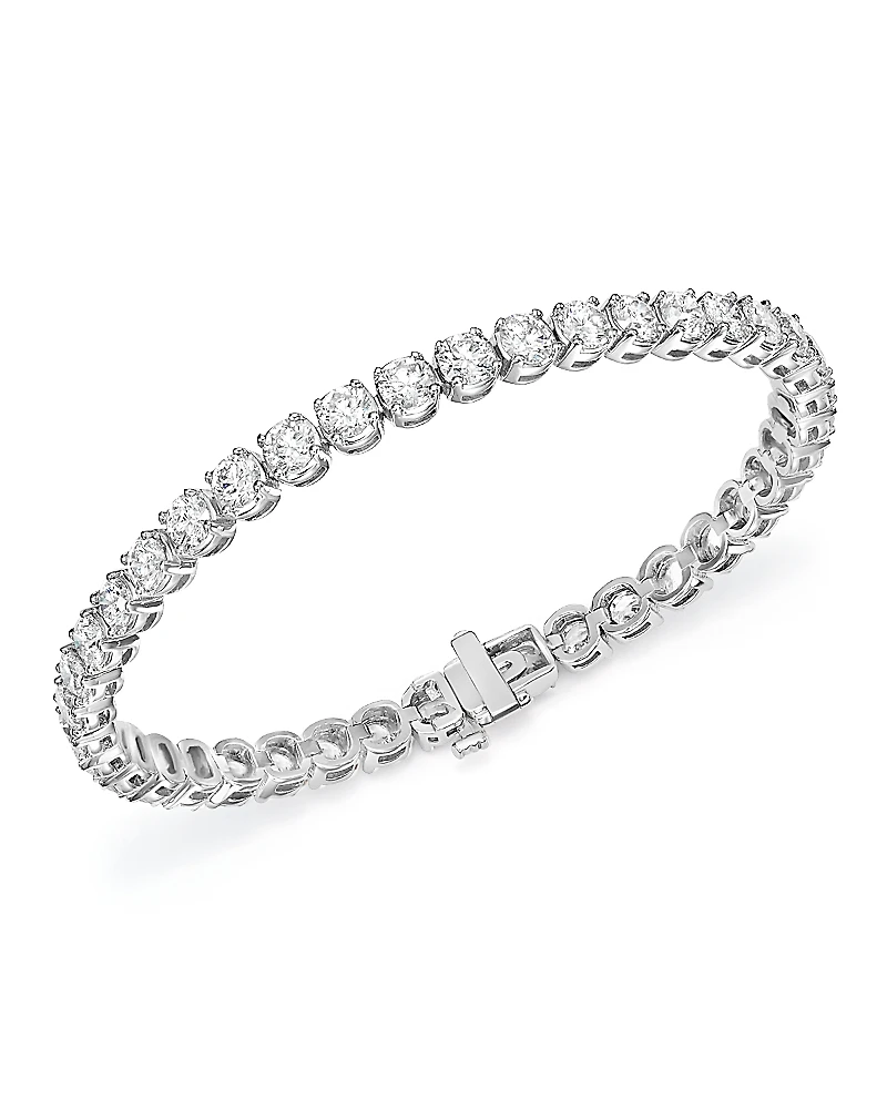 Bloomingdale's Fine Collection Certified Diamond Tennis Bracelet
