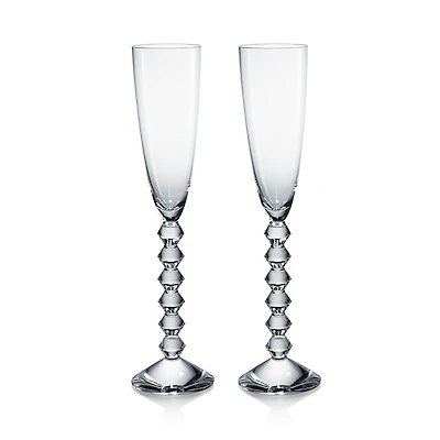 Baccarat Vega Flutissimo Champagne Flute, Set of 2