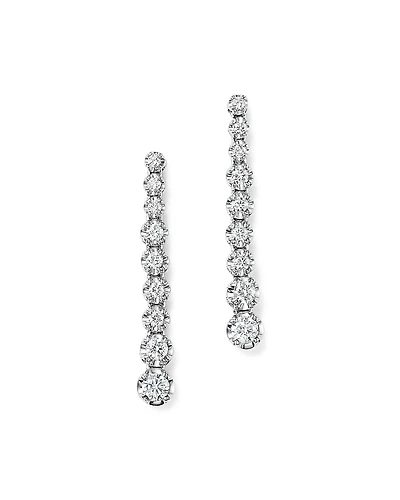 Bloomingdale's Fine Collection Diamond Graduated Drop Earrings