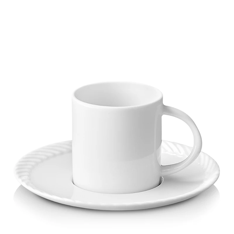 L'Objet Corde Espresso Cup and Saucer
