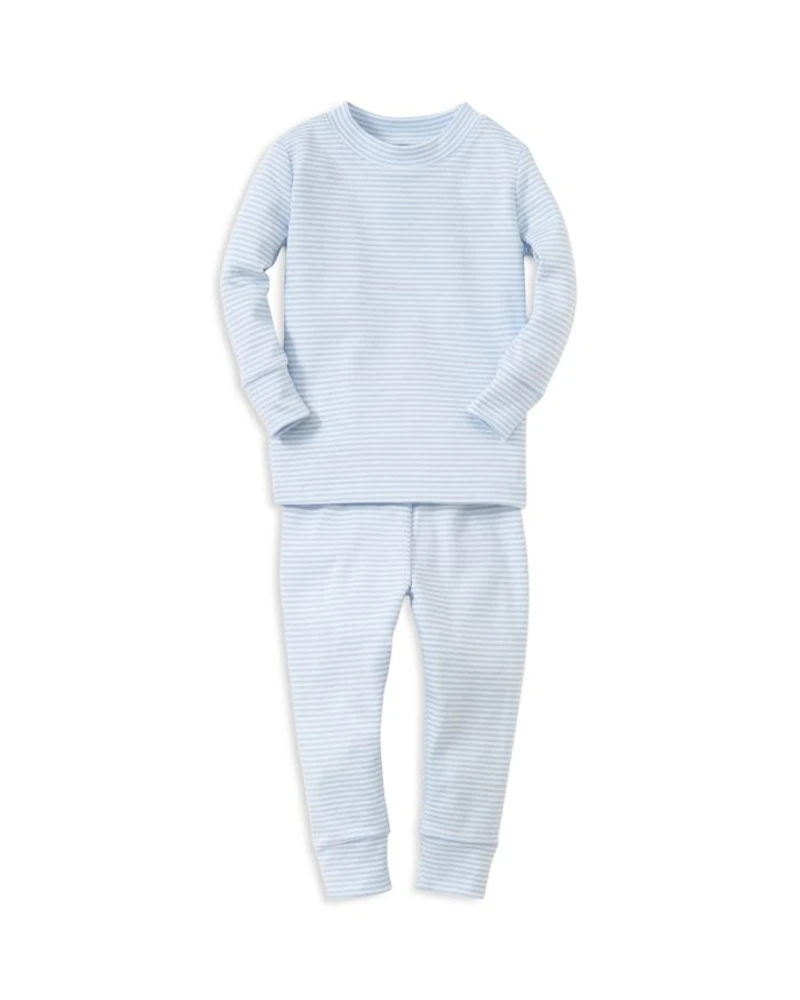 Striped Pajama Top & Pants Set