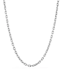 Men's Chain Link Narrow Necklace 26", 5.2mm