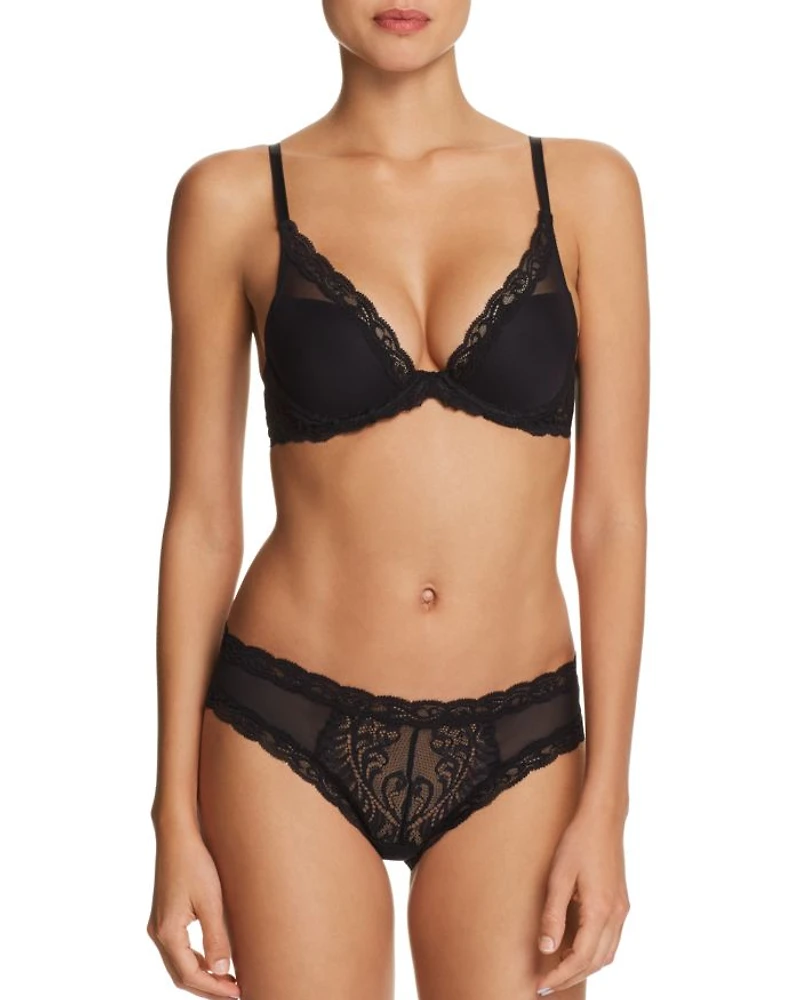 Feathers Contour Plunge Bra