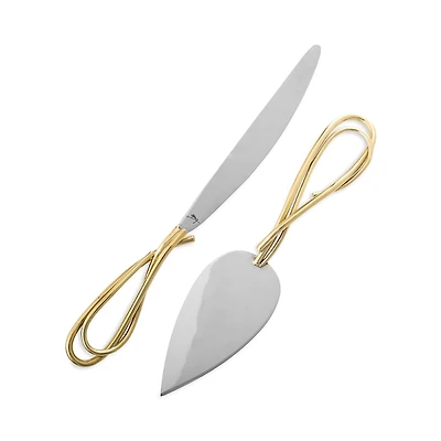 Michael Aram Calla Lily Cake Knife and Server Set