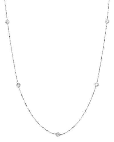Diamond Station Necklace