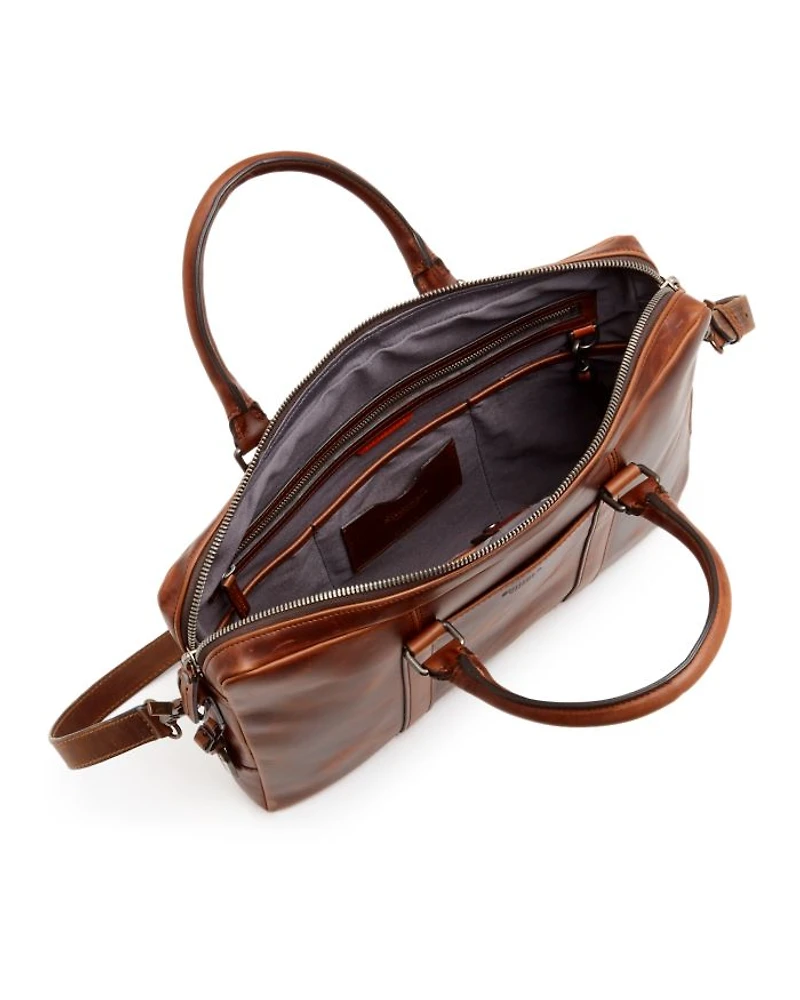 Navigator Leather Computer Briefcase