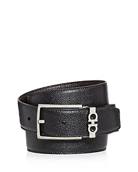 Men's Gancini Keeper Reversible Leather Belt