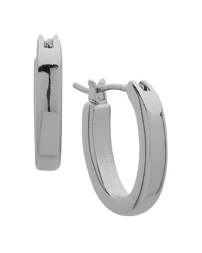 Oval Hoop Earrings