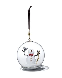 Michael Aram Snowman Snow Globe Ornament