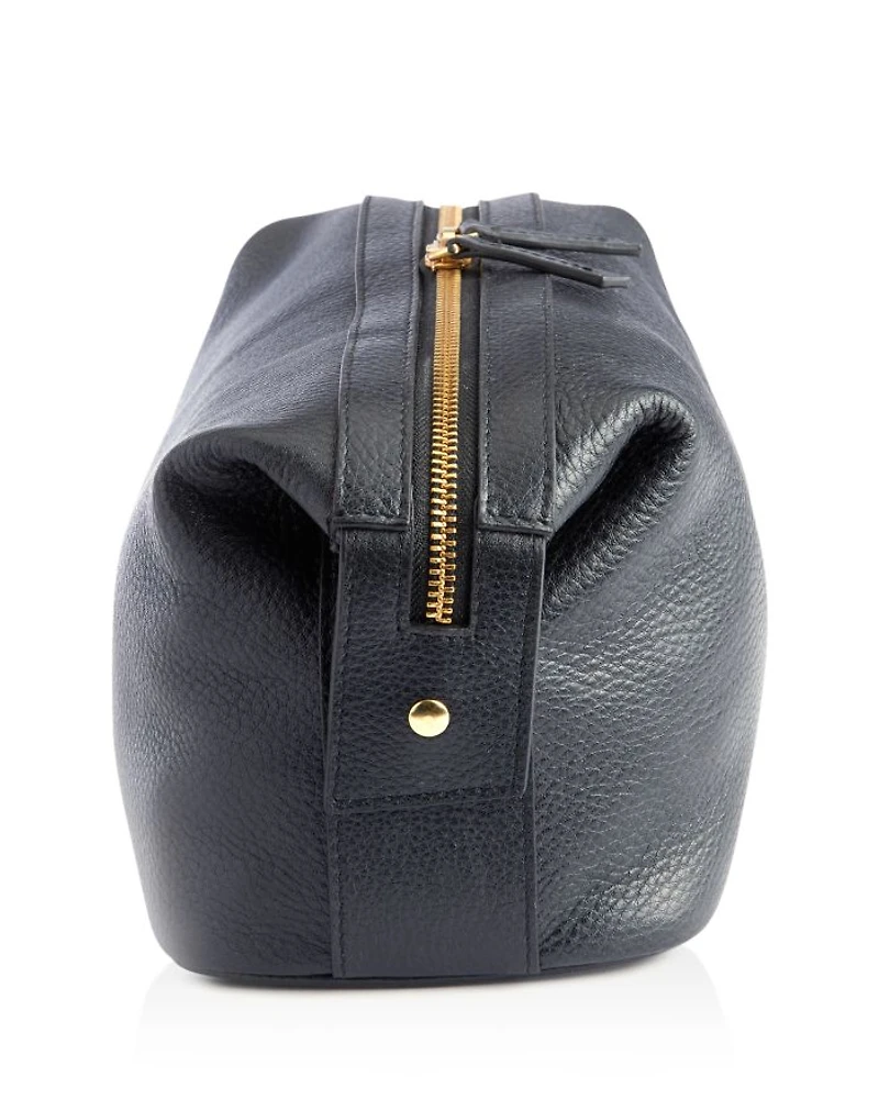 Executive Leather Toiletry Bag