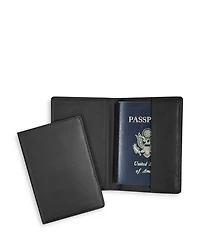 Leather RFID-Blocking Protective Passport Case