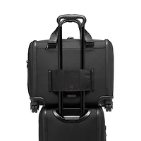 Alpha 3 Deluxe 4-Wheel Laptop Case Brief