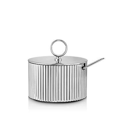 Georg Jensen Bernadotte Sugar Bowl & Spoon Set