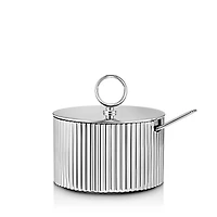 Georg Jensen Bernadotte Sugar Bowl & Spoon Set