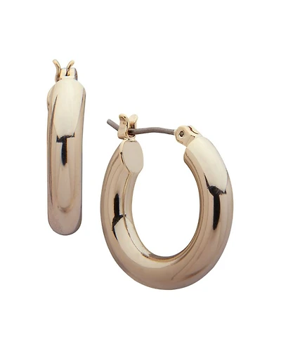 Small Thick Hoop Earrings