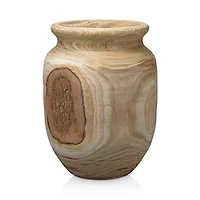 Jamie Young Topanga Wooden Decorative Vase