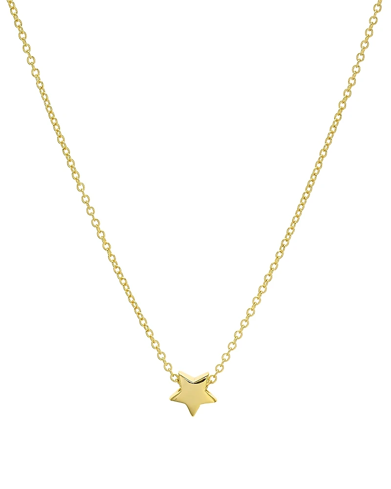 Aqua Star Pendant Necklace