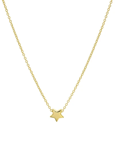 Aqua Star Pendant Necklace