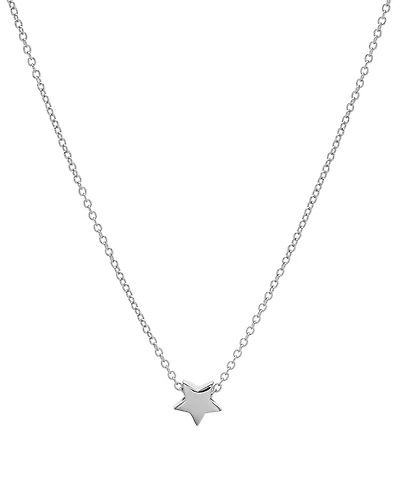 Aqua Star Pendant Necklace