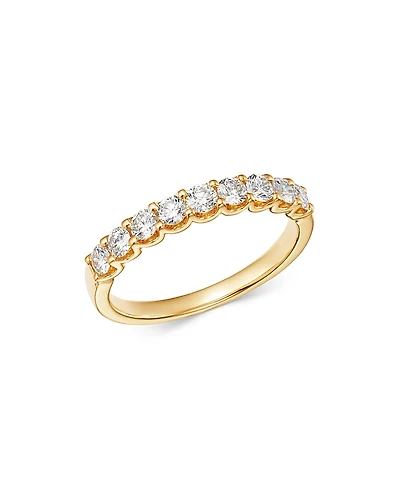Bloomingdale's Fine Collection Diamond 9-Stone Classic Band