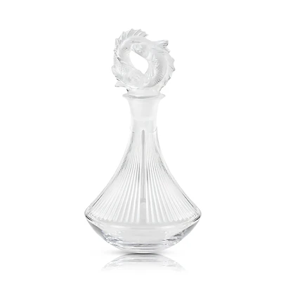 Lalique Double Fish Decanter