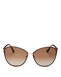 Penelope Polarized Cat Eye Sunglasses, 59mm